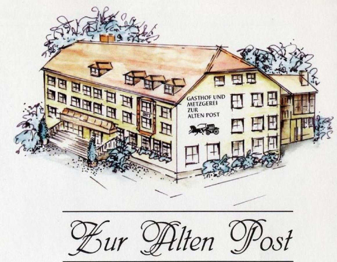 Gasthof Alte Post Bischofsmais Exteriör bild